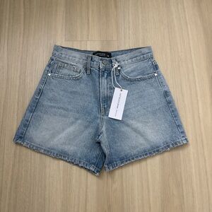 JUST BLACK vintage high rise denim shorts